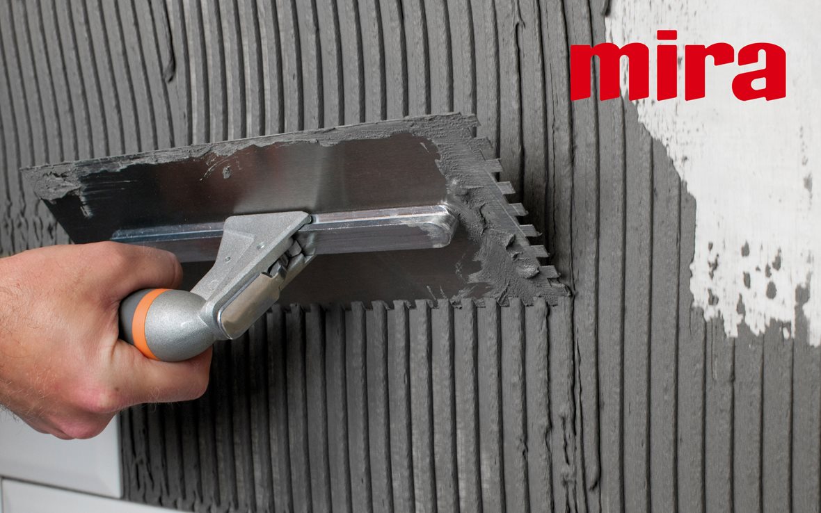 Mira-ratkaisut laatoittamiseen ja pohjatöihin eri tiloissa