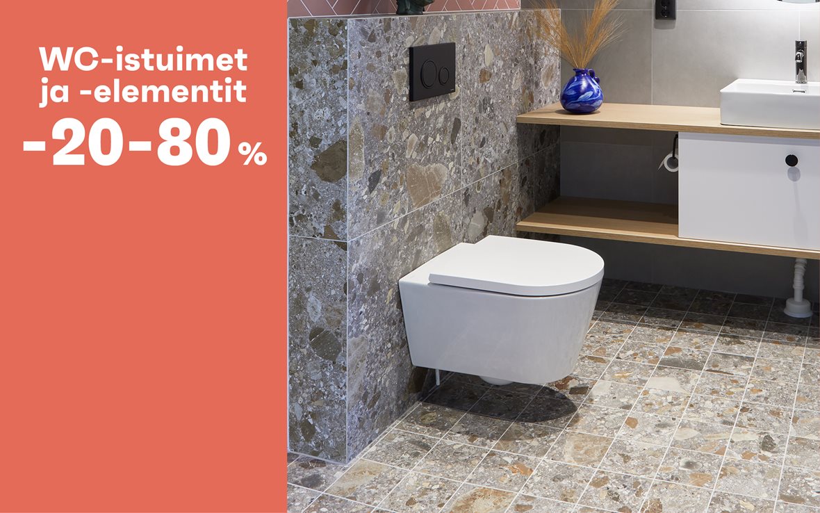 Wc-istuimet ja -elementit