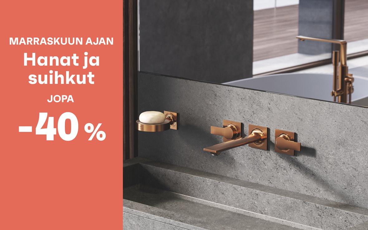 Sesonki 11-2025: Hanat ja suihkut jopa -40 %