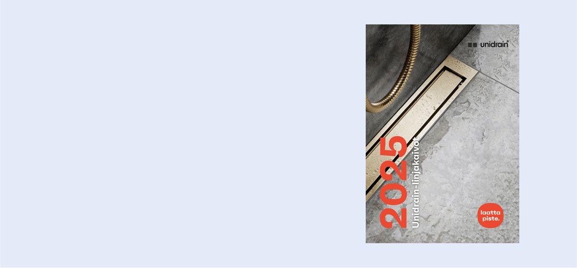 Unidrain-linjakaivot 2025 -esite