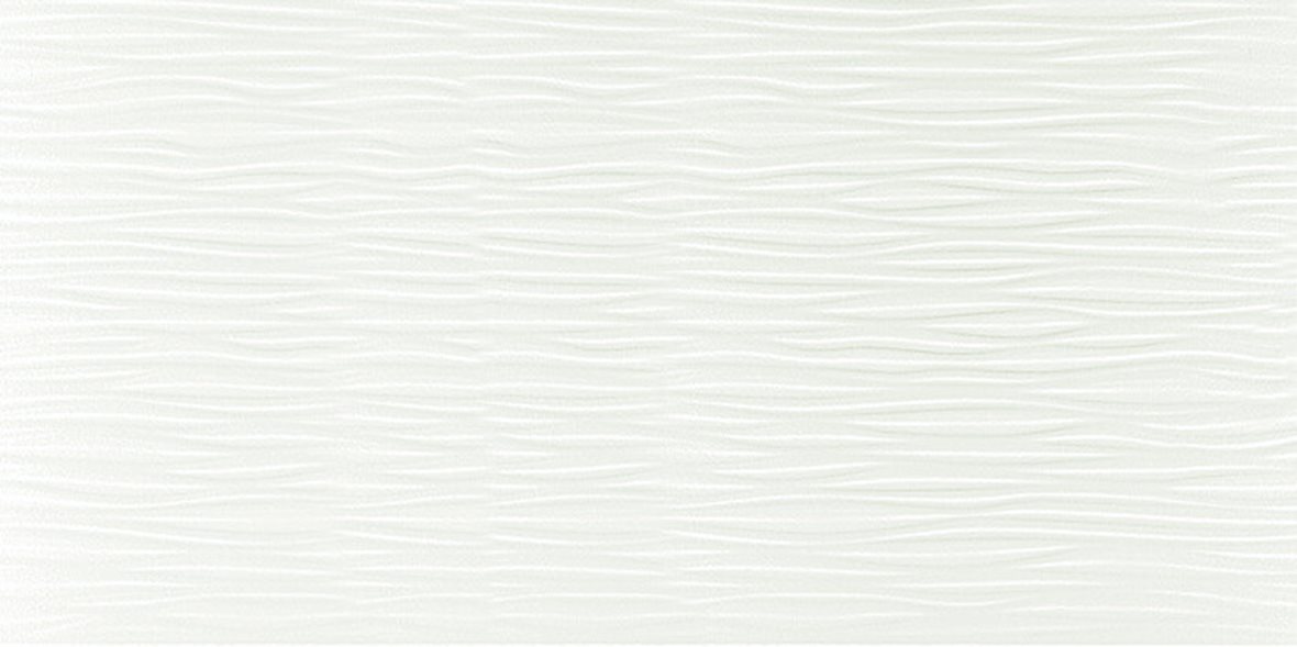 LPC Valkoinen lasitettu kaakeli seinälaatta 30X60 Crimpt Decor White Glossy kohokuvioinen kiiltävä vaalea valkoinen kohokuvioinen