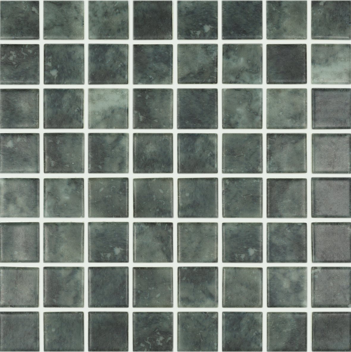 LPC Nature lasilaatta mosaiikki seinälaatta lattialaatta 3,8X3,8 Jungle 5703 tasapintainen matta vaalea vihreä