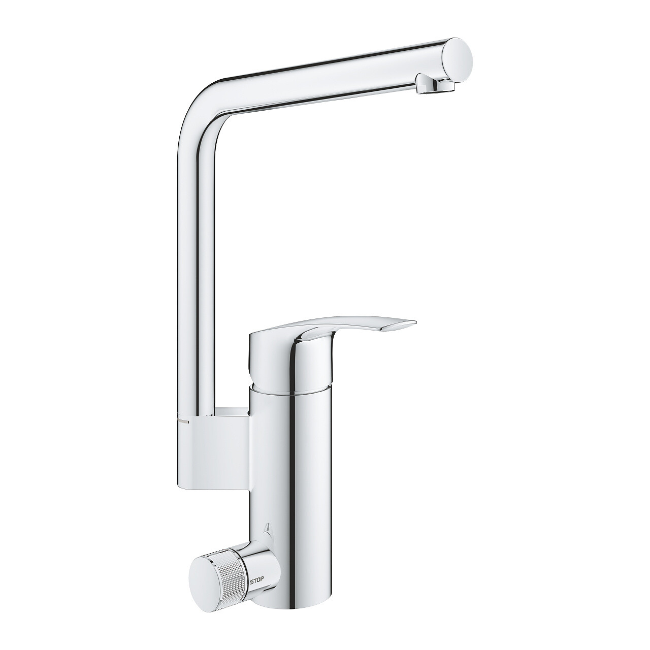 GROHE Eurosmart keittiöhana apk venttiilillä L-malli kromi