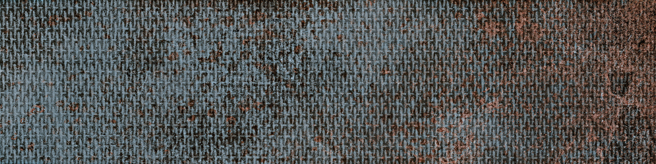 LPC Patina Oxyd mix lasitettu kuviolaatta 30X120 01 musta satunnainen sekoitelma tasapintainen matta tumma harmaa metalli
