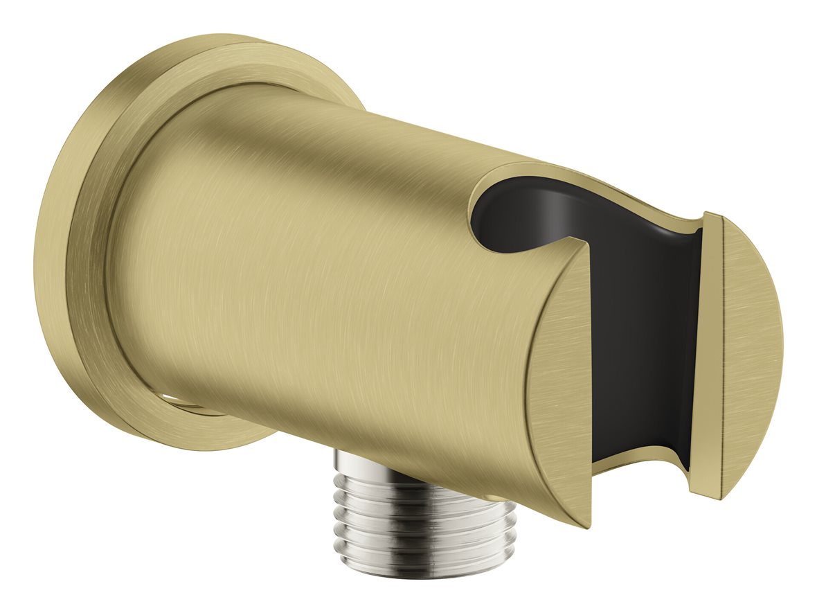 GROHE Rainshower seinäliitin suihkukahvanpidikkeellä brushed cool sunrise