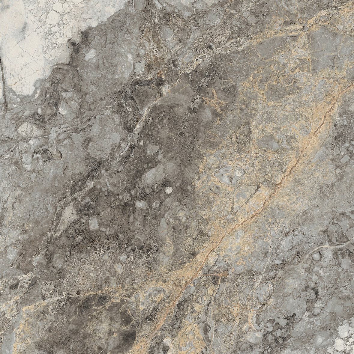 LPC Odyssey lasitettu porcelanato seinälaatta lattialaatta ulkolaatta 60X60 12 Rock tasapintainen satiini keskitumma harmaa kivi