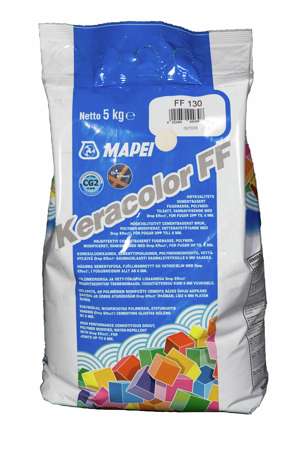 Mapei Keracolor FF saumauslaasti 110 Manhattan 2000 5 kg