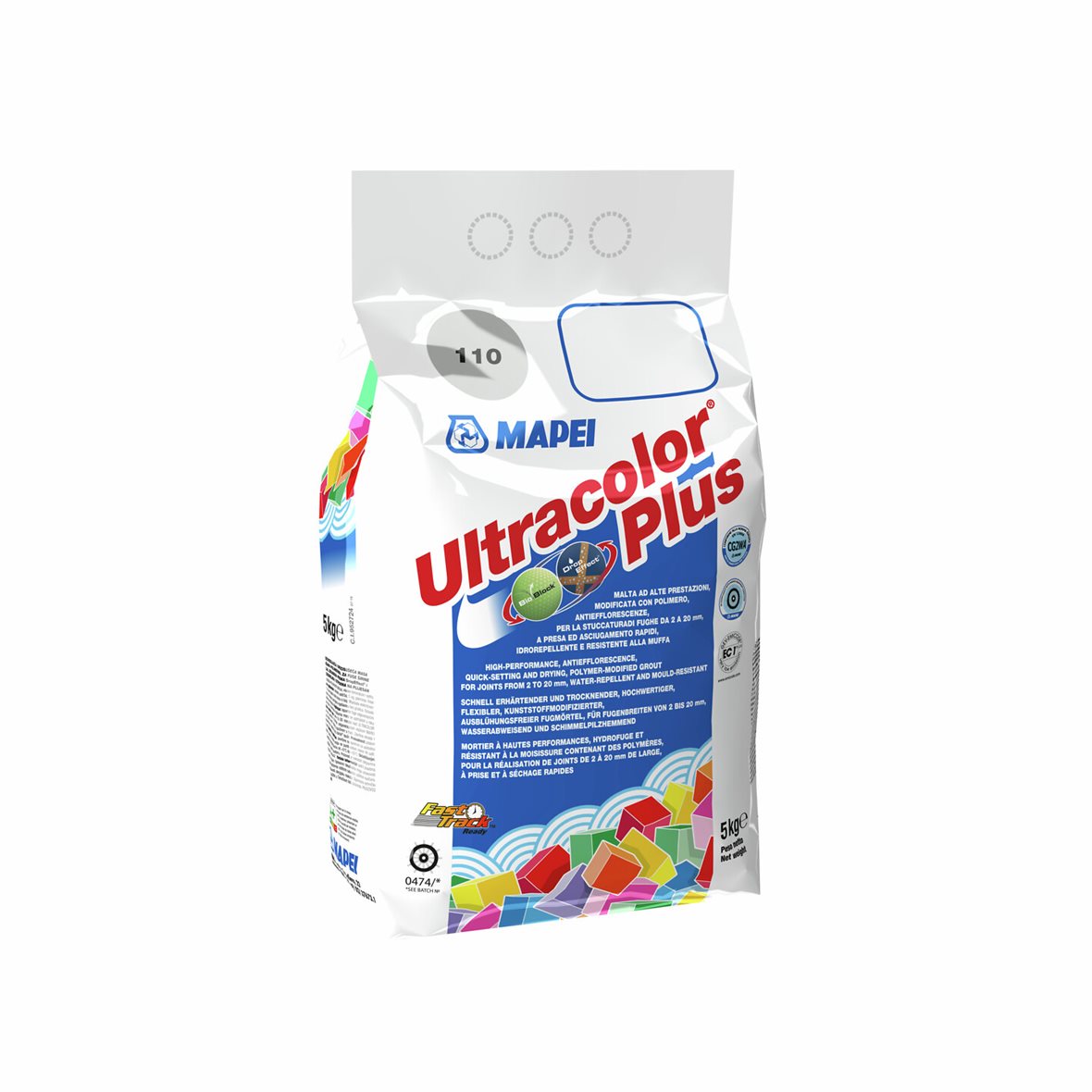 Mapei Ultracolor Plus saumauslaasti 112 Medium Grey 5 kg