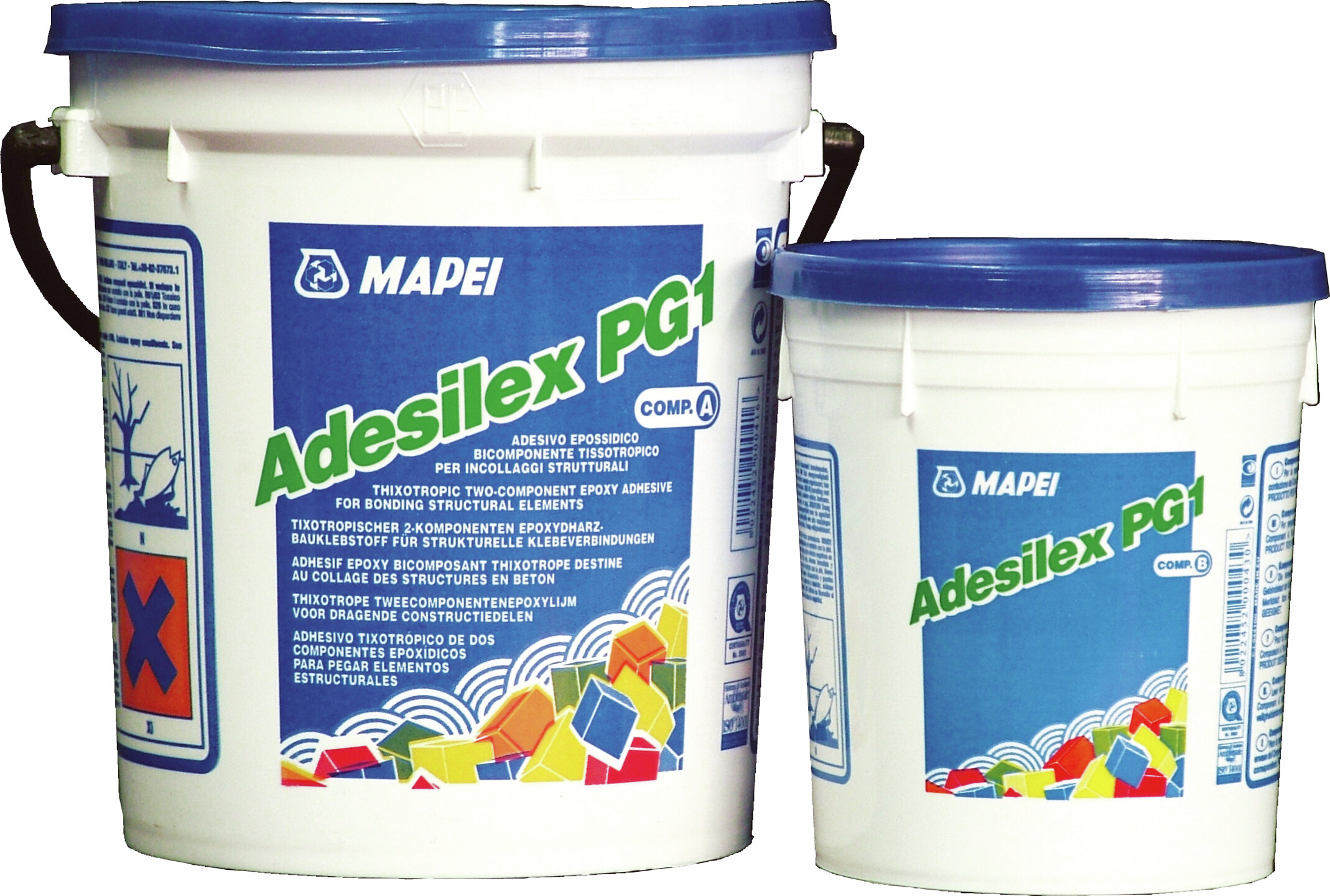 Mapei Adesilex PG1 epoksikitti 2 kg A+B 1,5+0,5 kg