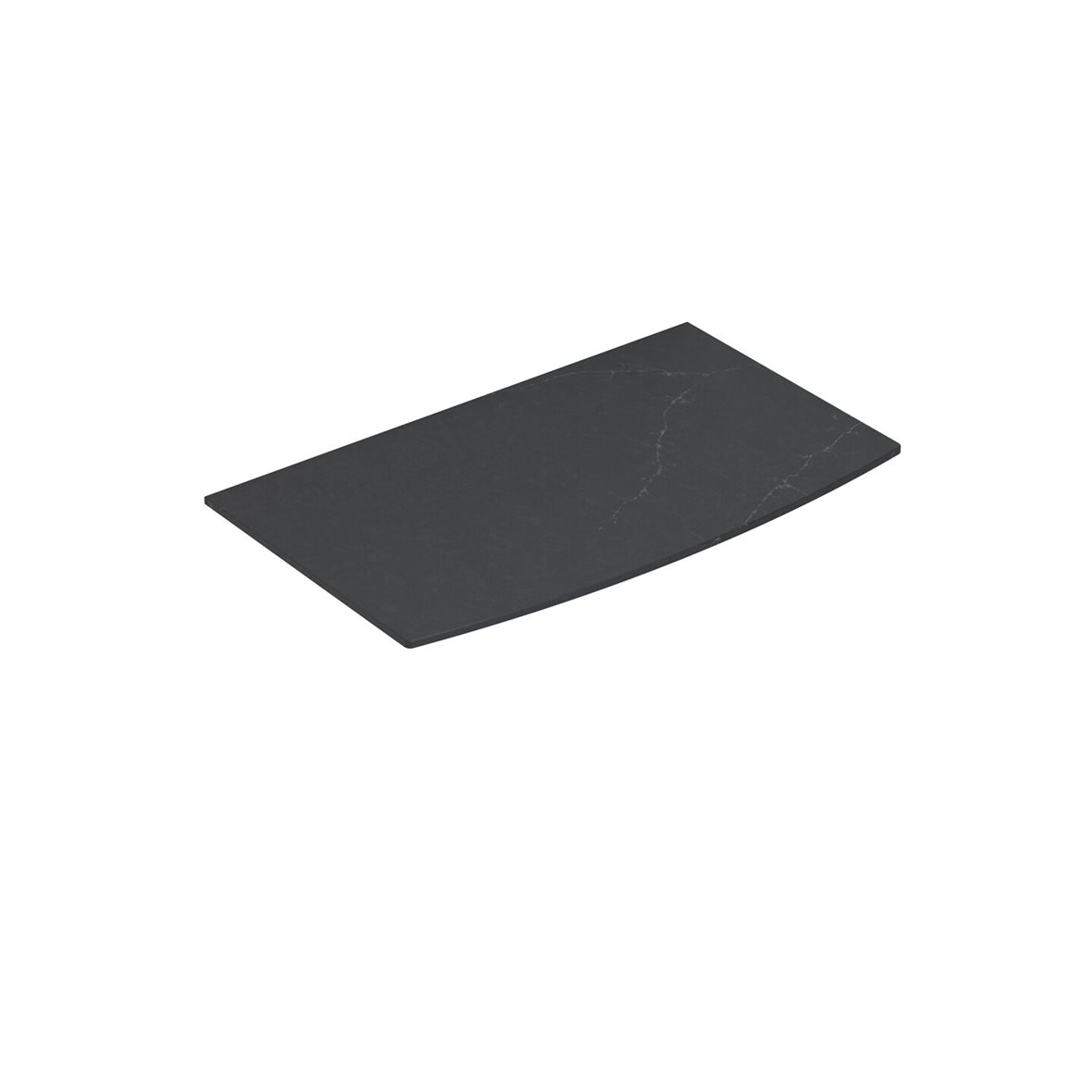 Dansani Luna Vintage taso kalusteen päälle 80,9x1,2x50,7 cm Charcoal Soapstone silestone