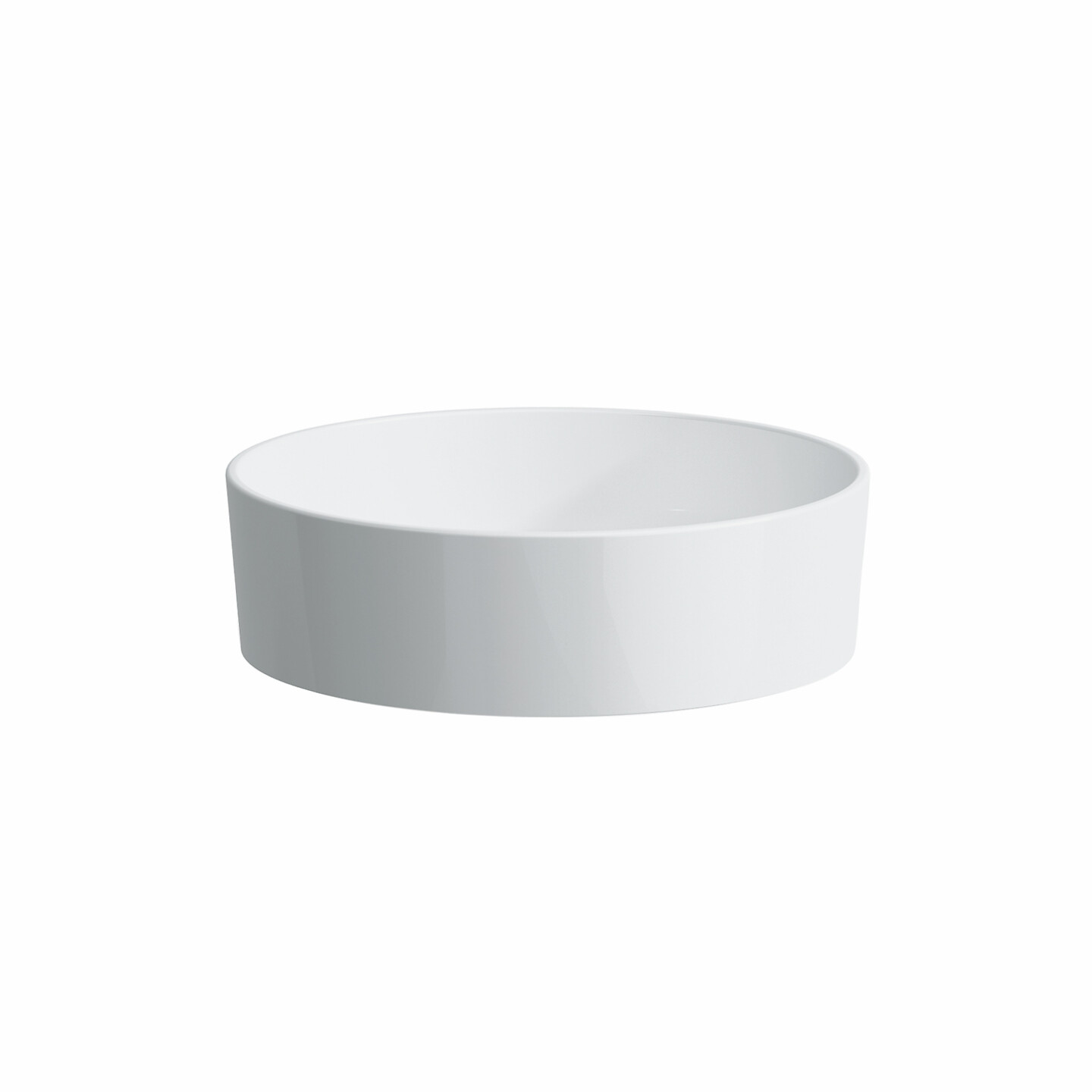 Laufen Kartell malja-allas 42X42X12 cm kiiltävä valkoinen LCC posliini kiiltävä valkoinen