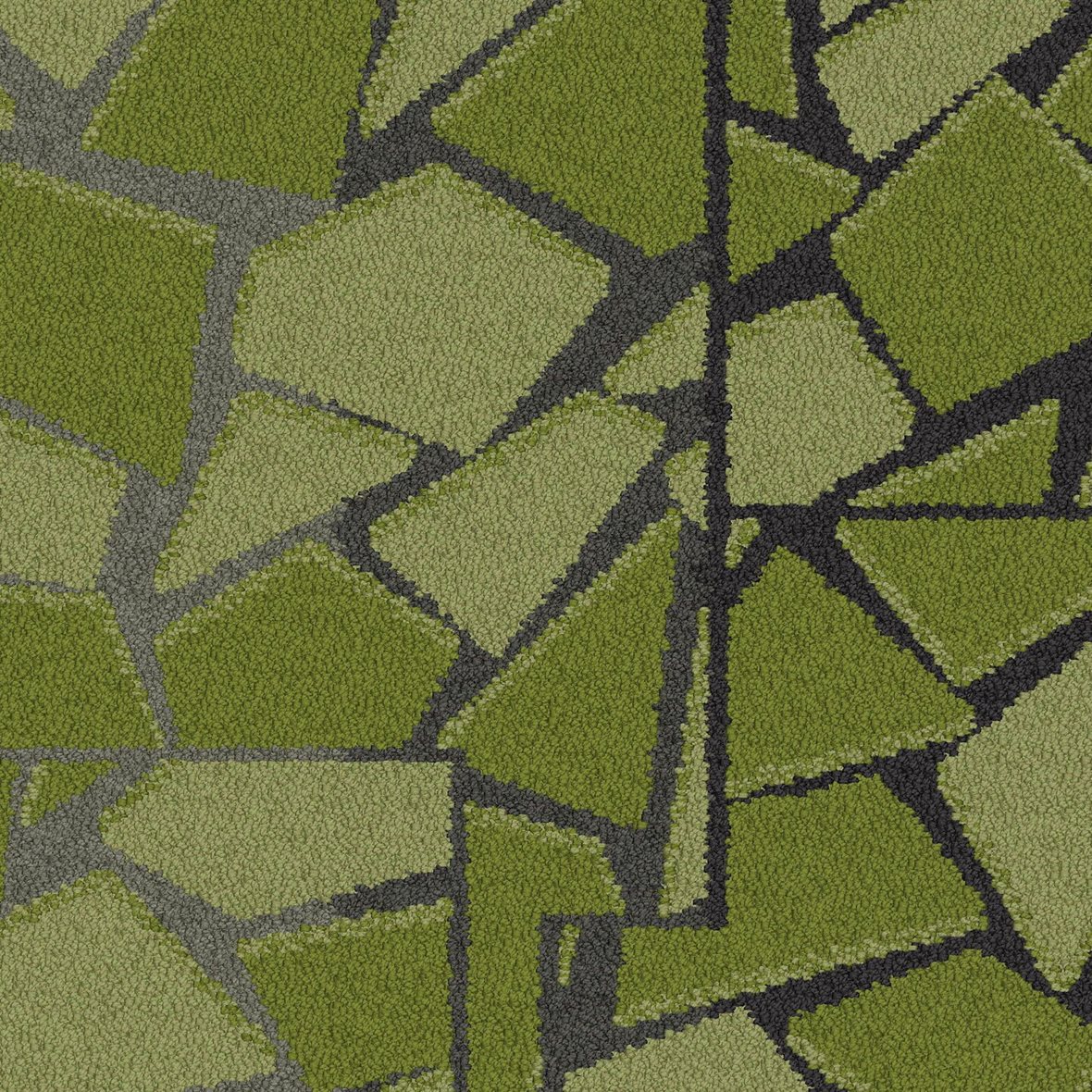 Interface HC Rue tekstiililaatta 8344003 Green 50X50